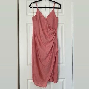 BCBGeneration Pink Draped Dress